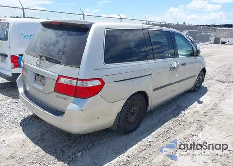 2005 Honda Odyssey Lx from USA, damaged, VIN 5FNRL38295B038177